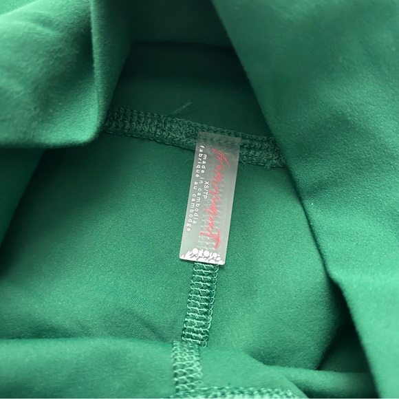 NWT Free People Movement Never Better Kelly Green High Rise Leggings Size XS - Picture 6 of 9